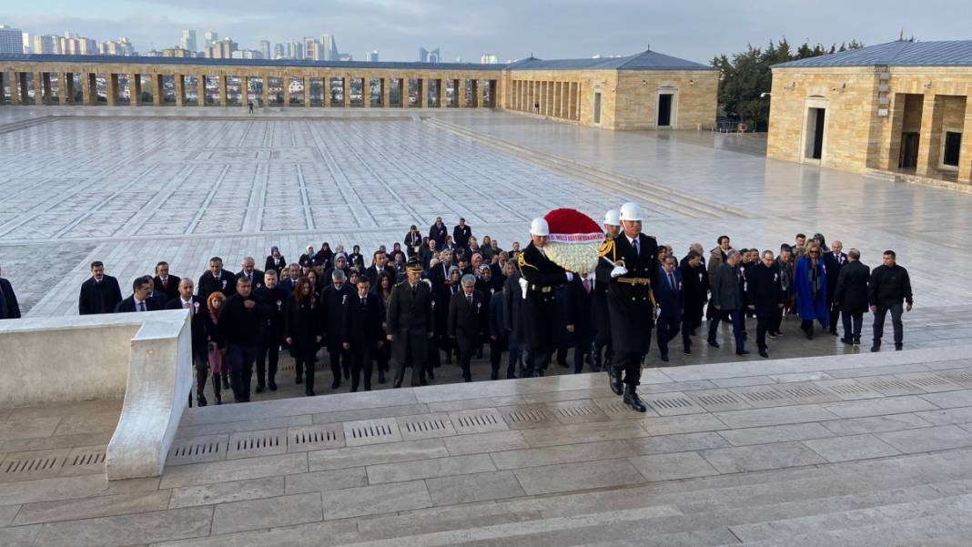 81 ilden öğretmenler akın etti: Başöğretmene kutlu ziyaret 2